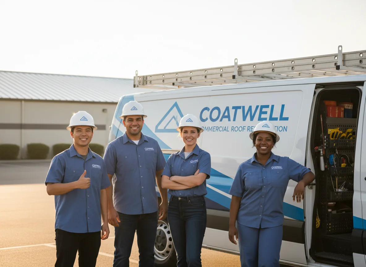 Commercial roof coating company in Du Pont, GA